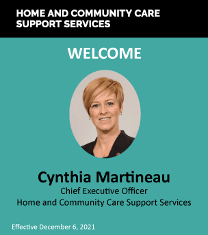 Welcome to our new CEO Cynthia Martineau