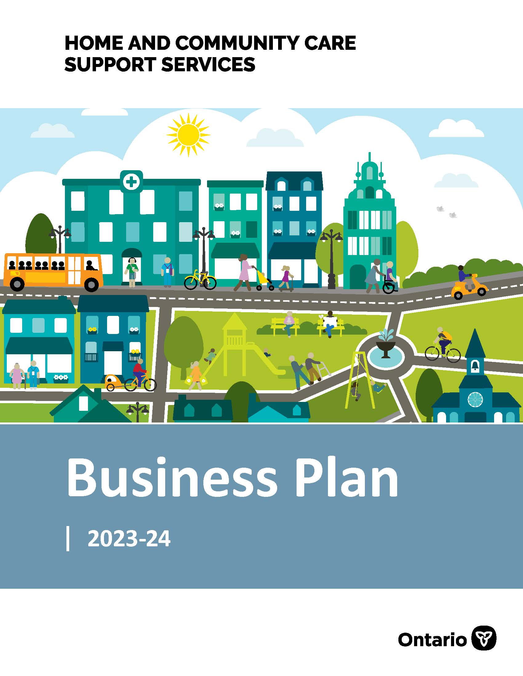 Image of the 2023-2024 Annual Business Plan title page